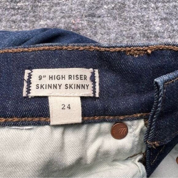 Madewell 9” High Riser Skinny Skinny Jeans, F5561, Like NWOT - Picture 11 of 15